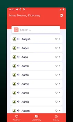 Name Meaning Dictionary android App screenshot 2